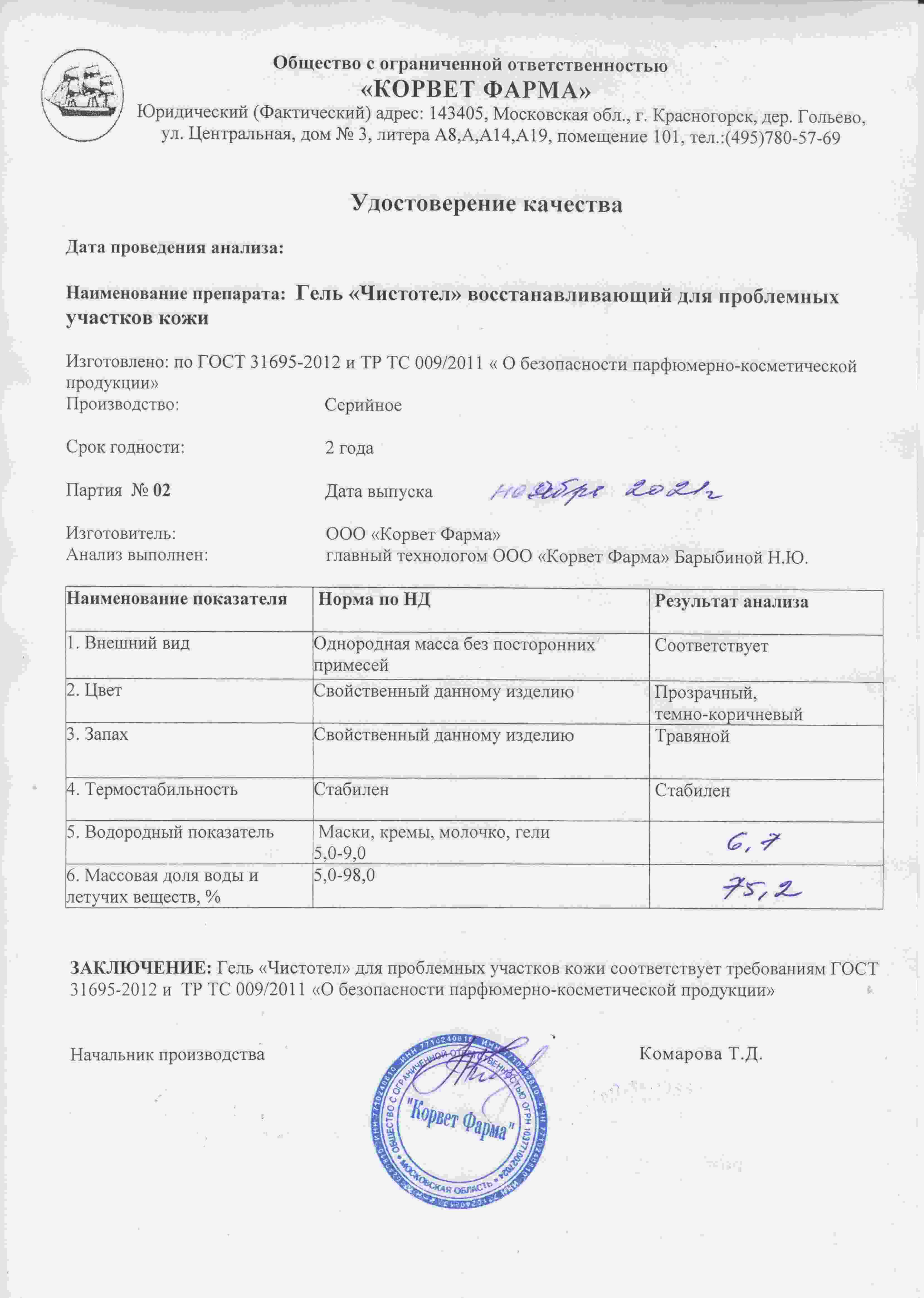 Паспорт №11202102